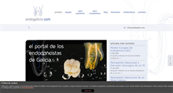 Desktop Screenshot of endogalicia.com