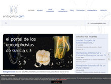 Tablet Screenshot of endogalicia.com